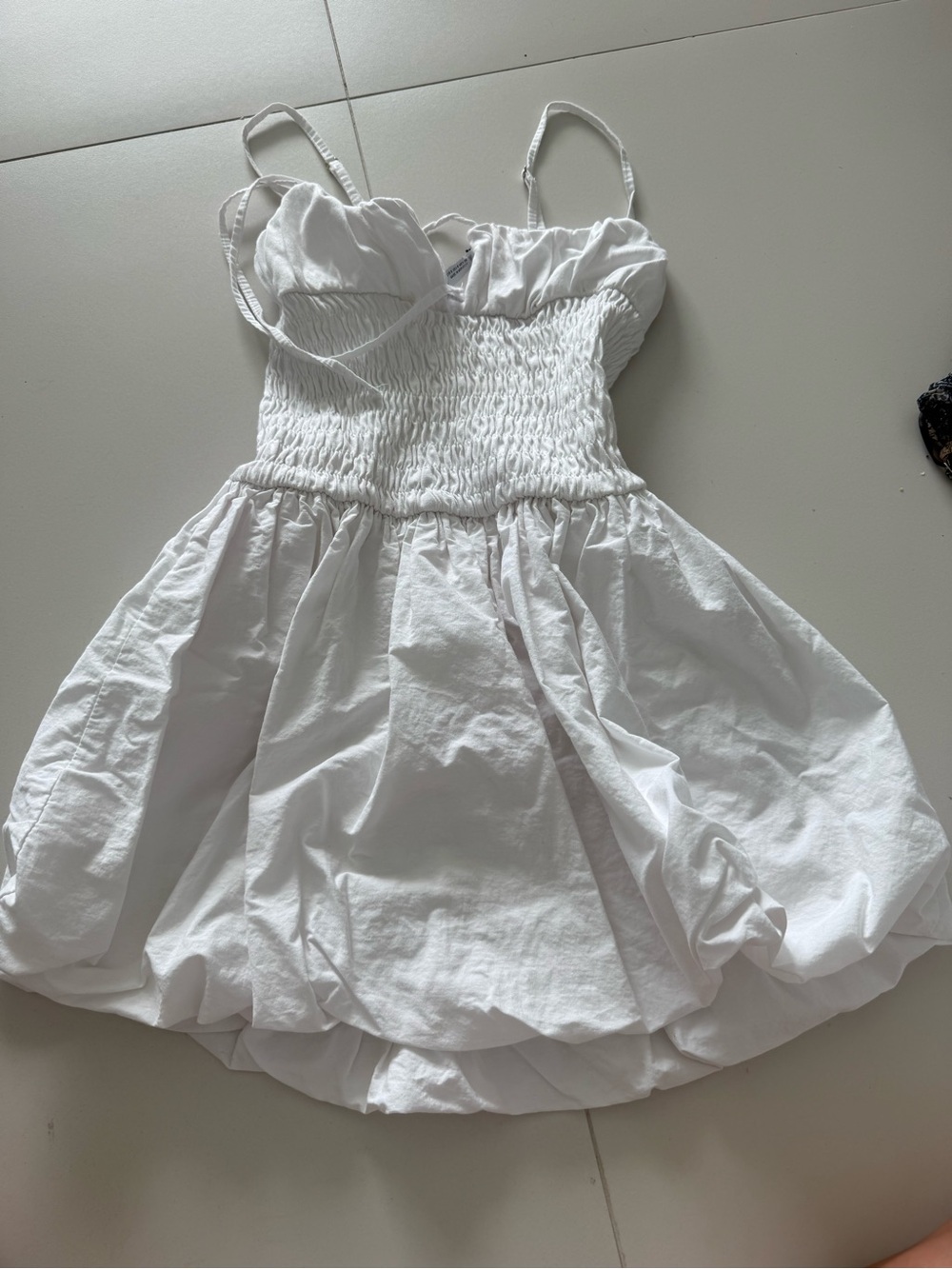 White Zara Bubble Dress - NEVER WORN